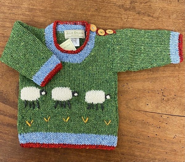 Childs Handmade Sheep Sweater