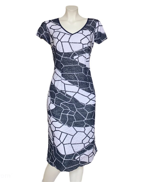 Mosaic Print Summer Dress|Irish Handcrafts 1