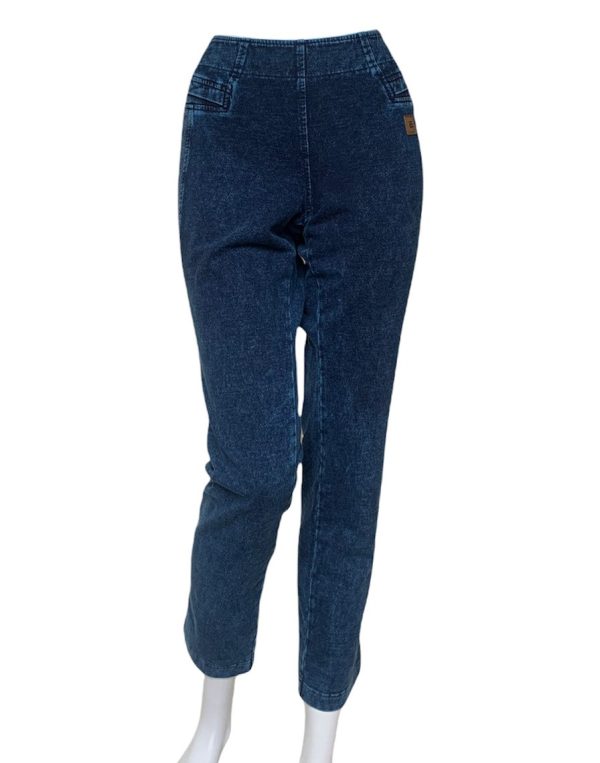 3/4 Length Denim Comfort Jeans|Comfort Fit|Irish Handcrafts 1