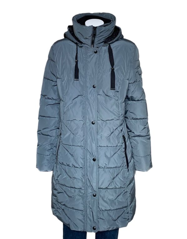 Lebek Quilted Coat With Hood