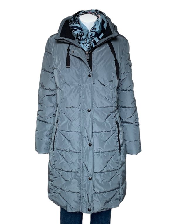 Lebek Quilted Coat With Hood