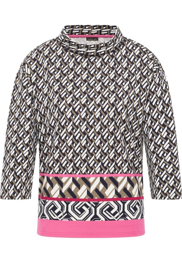 Barbara Lebek Print Sweater| Lebek Clothing| Irish Handcrafts 1