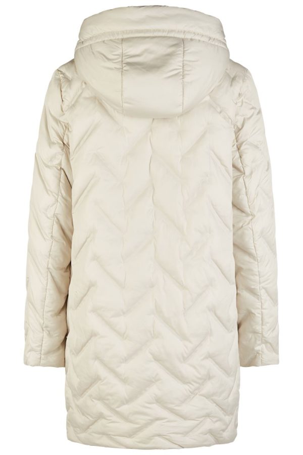 Barbara Lebek Quilted Coat With Hood